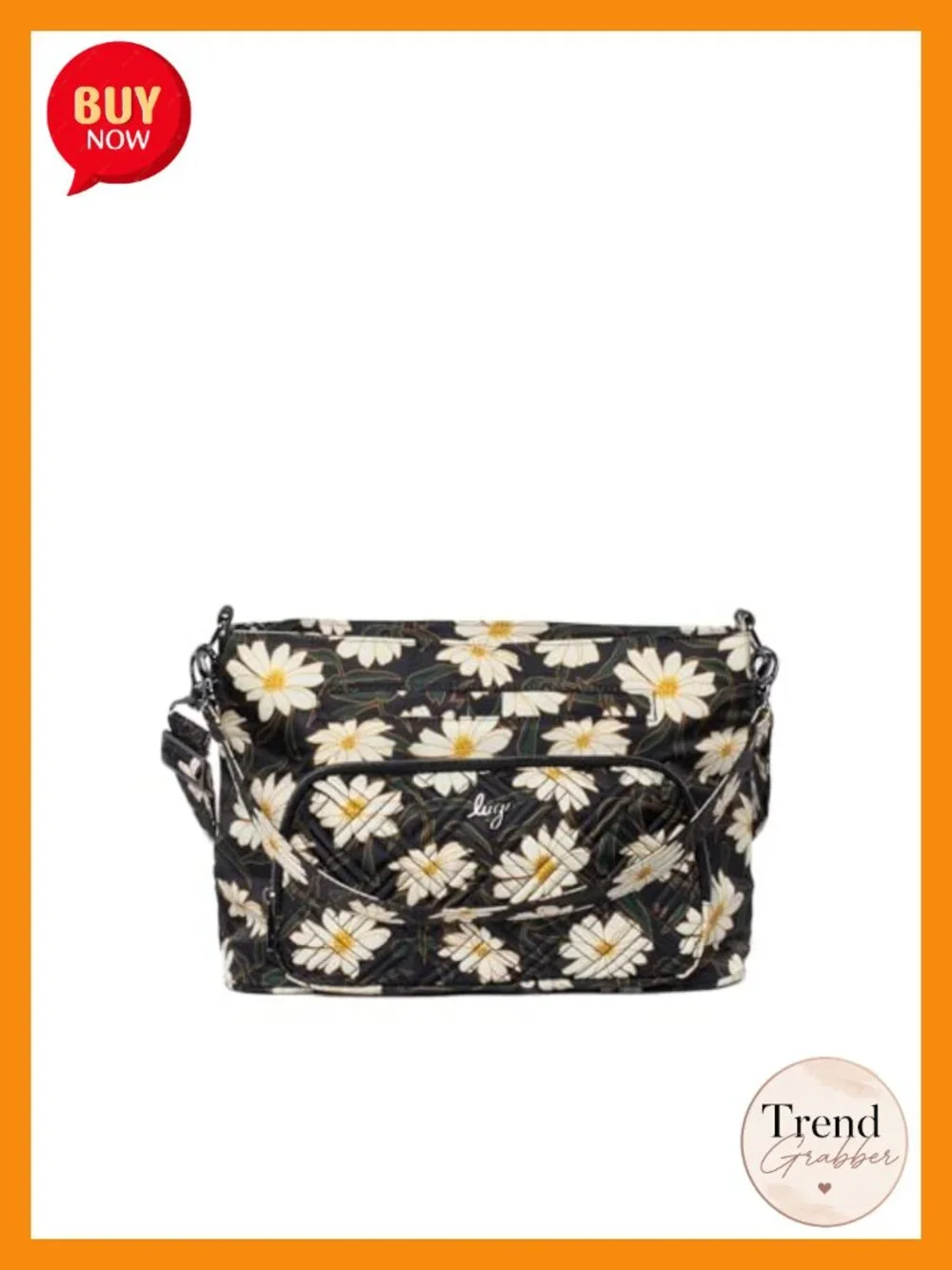 Convertible Crossbody Bag with RFID Protection and Multiple Pockets